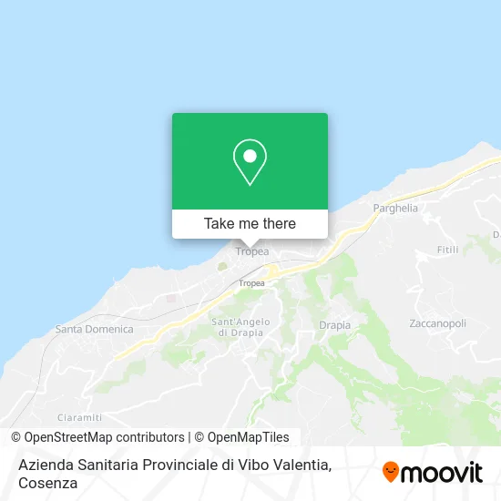 Azienda Sanitaria Provinciale di Vibo Valentia map