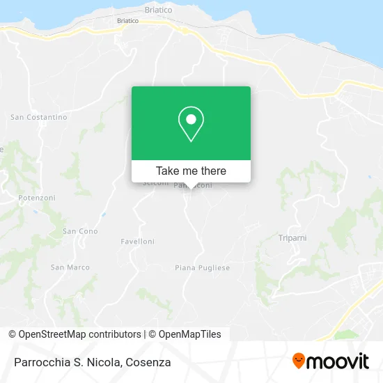 Parrocchia S. Nicola map