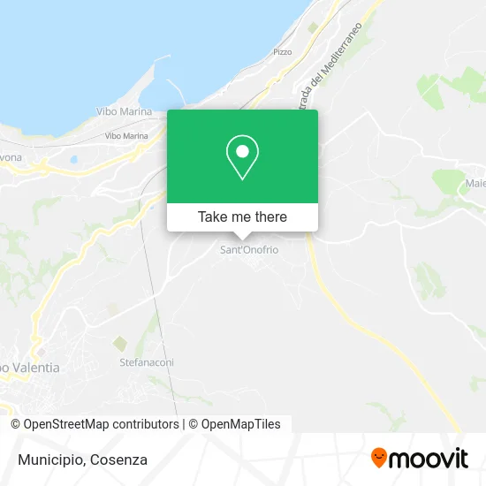 Municipio map
