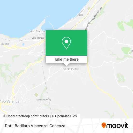 Dott. Barillaro Vincenzo map