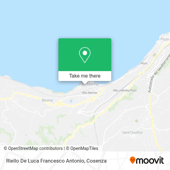 Riello De Luca Francesco Antonio map