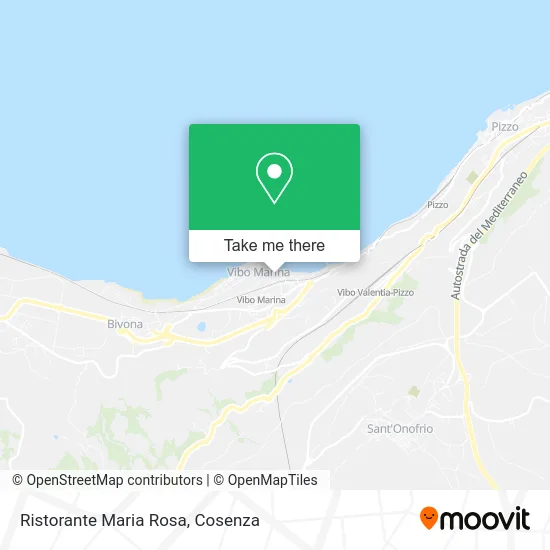 Maria Rosa Restaurant map