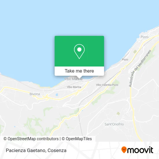 Pacienza Gaetano map