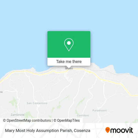 Mary Most Holy Assumption Parish map