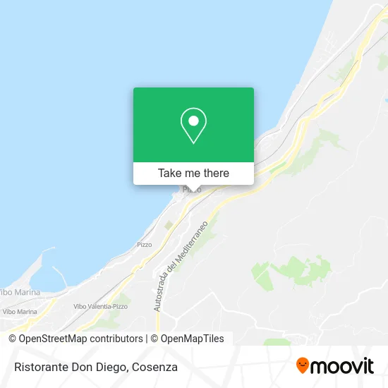 Don Diego Restaurant map