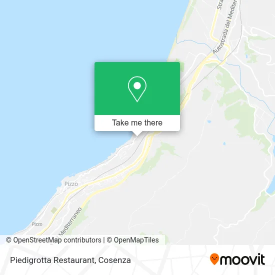 Piedigrotta Restaurant map