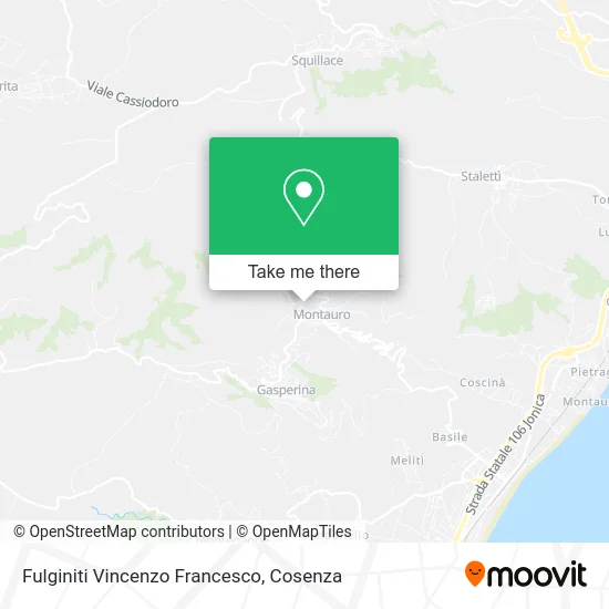Fulginiti Vincenzo Francesco map