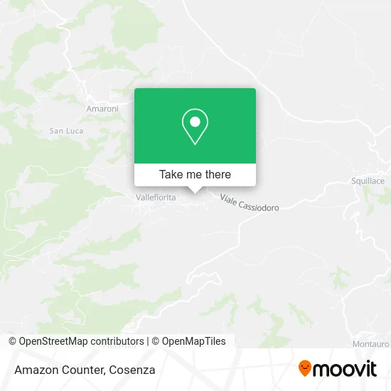 Amazon Counter map
