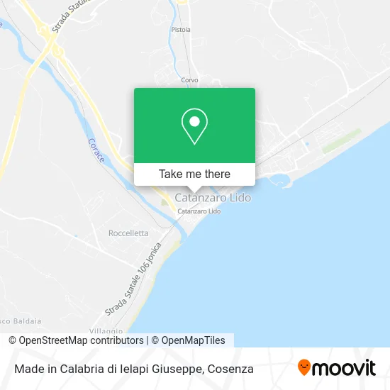 Made in Calabria di Ielapi Giuseppe map