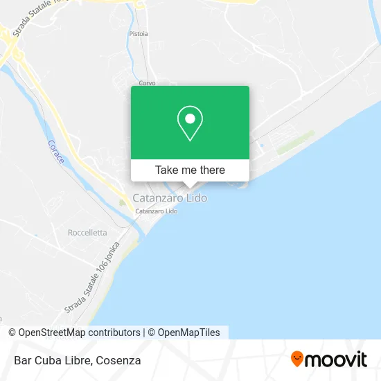 Bar Cuba Libre map