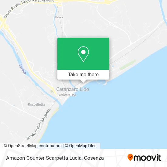 Amazon Counter-Scarpetta Lucia map