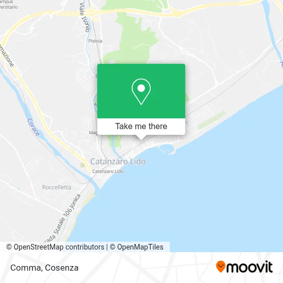 Comma map