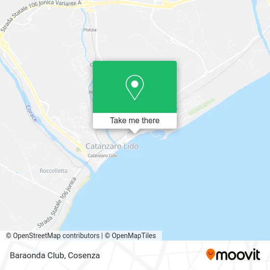 Baraonda Club map