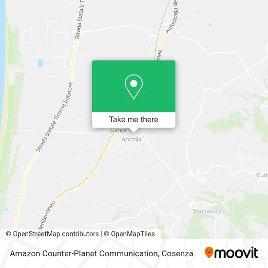Amazon Counter-Planet Communication map
