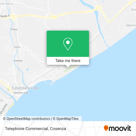 Telephone Commercial map