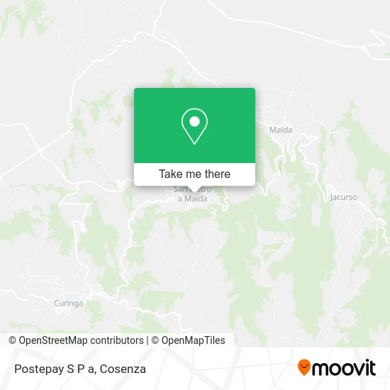 Postepay S P a map