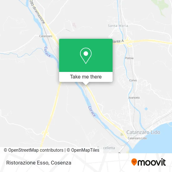 Esso Catering map
