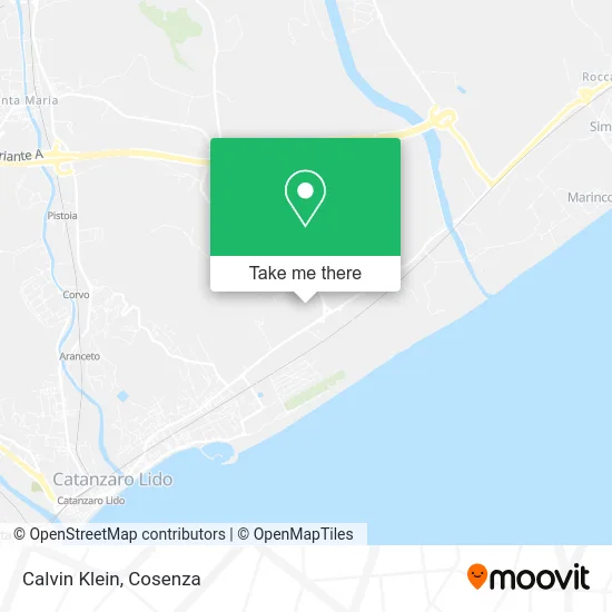 Calvin Klein map