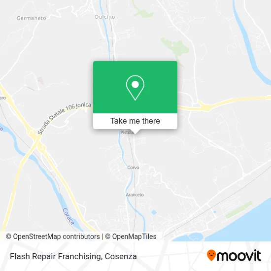 Flash Repair Franchising map
