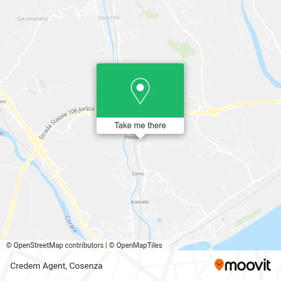 Credem Agent map