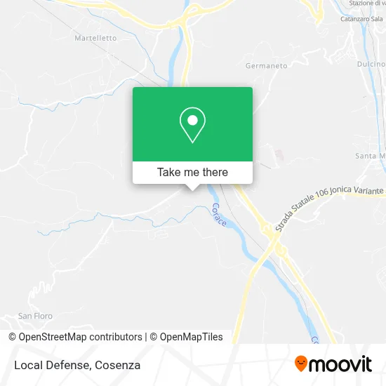 Local Defense map