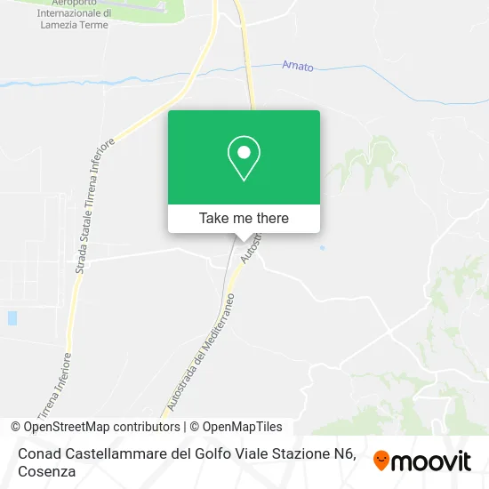 Conad Castellammare del Golfo Viale Stazione N6 map