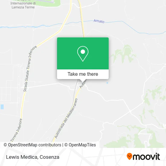 Lewis Medica map