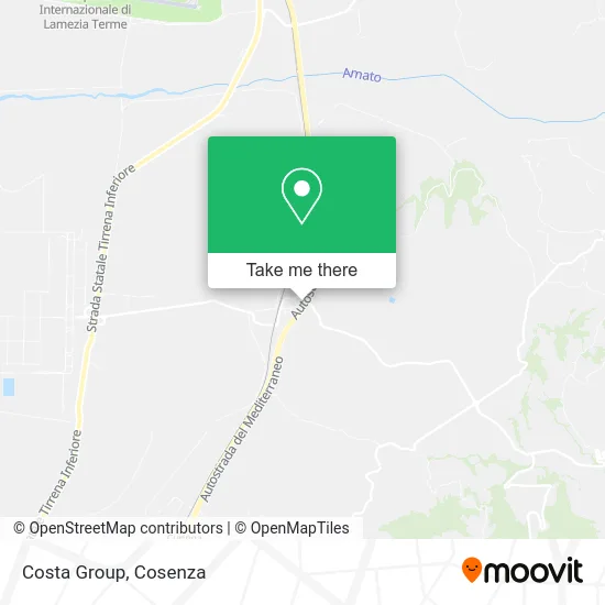Costa Group map