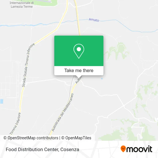 Food Distribution Center map