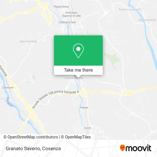 Granato Saverio map