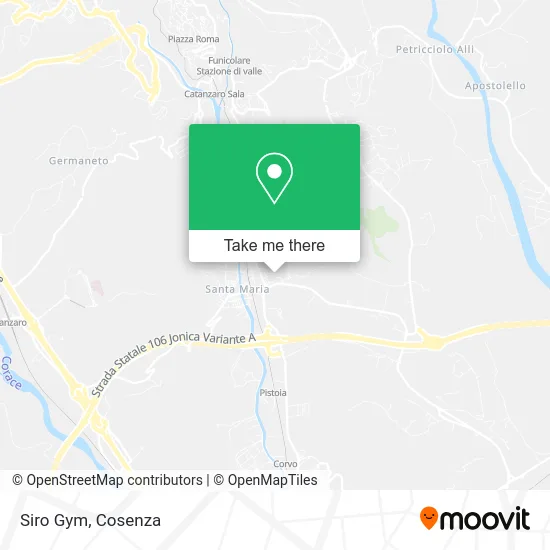 Siro Gym map