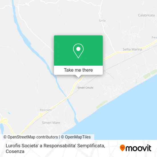 Lurofis Societa' a Responsabilita' Semplificata map