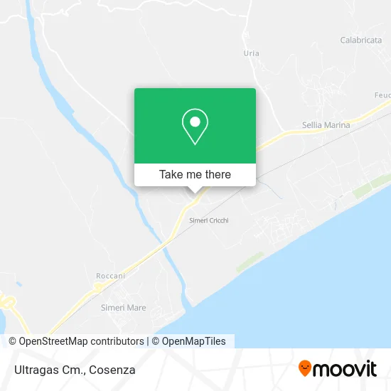 Ultragas Cm. map