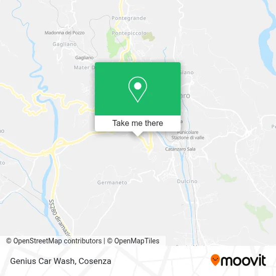 Genius Car Wash map