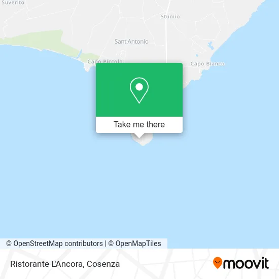 Restaurant L'Ancora map