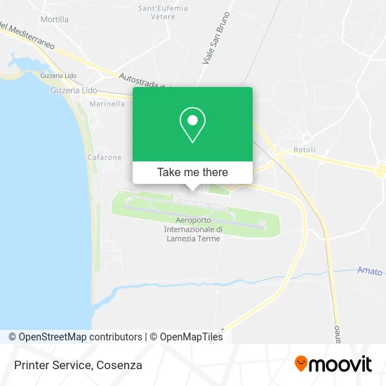 Printer Service map
