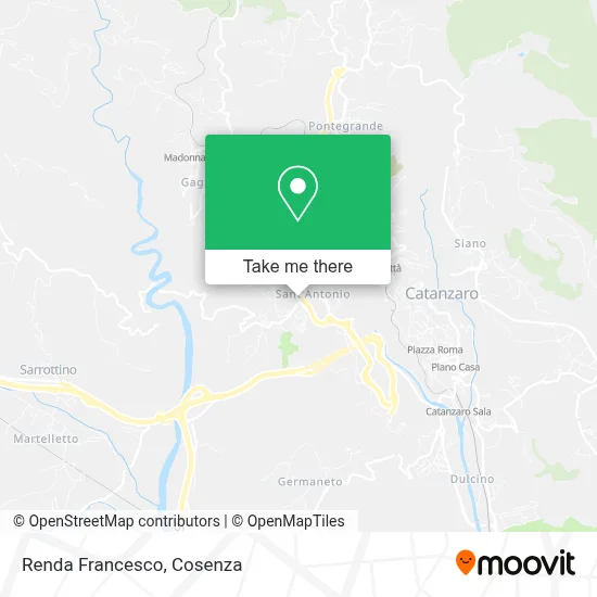 Renda Francesco map