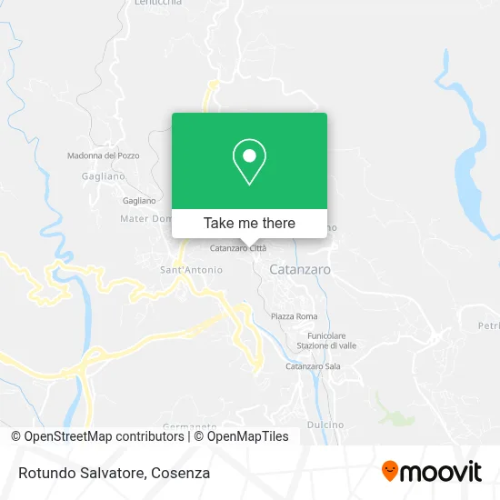 Rotundo Salvatore map