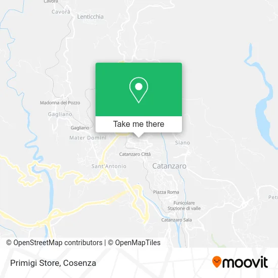 Primigi Store map