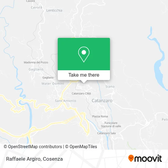 Raffaele Argiro map