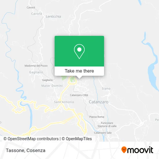 Tassone map