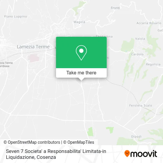 Seven 7 Societa' a Responsabilita' Limitata-in Liquidazione map