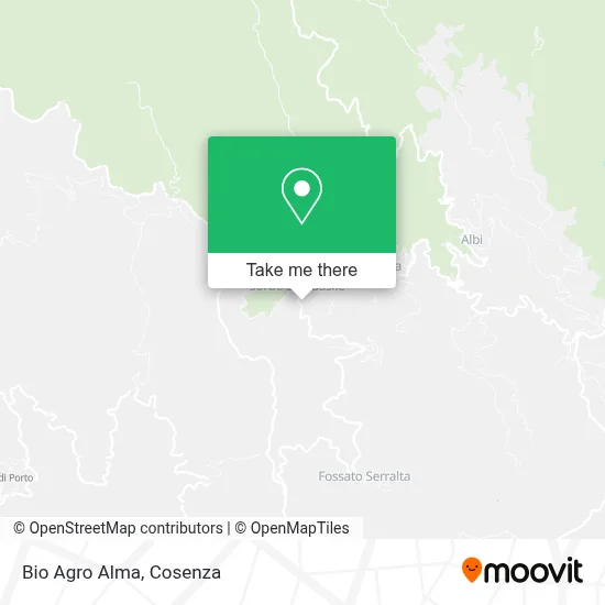 Bio Agro Alma map