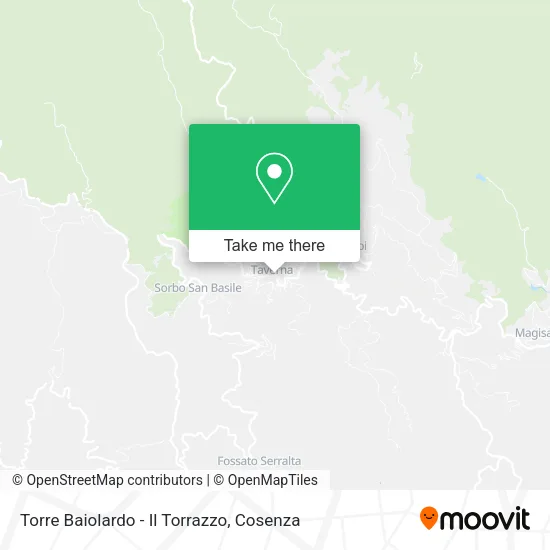 Torre Baiolardo - Il Torrazzo map