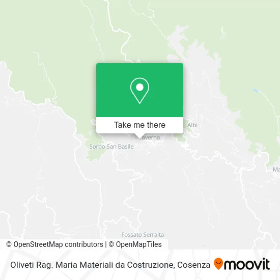 Oliveti Rag. Maria Materiali da Costruzione map