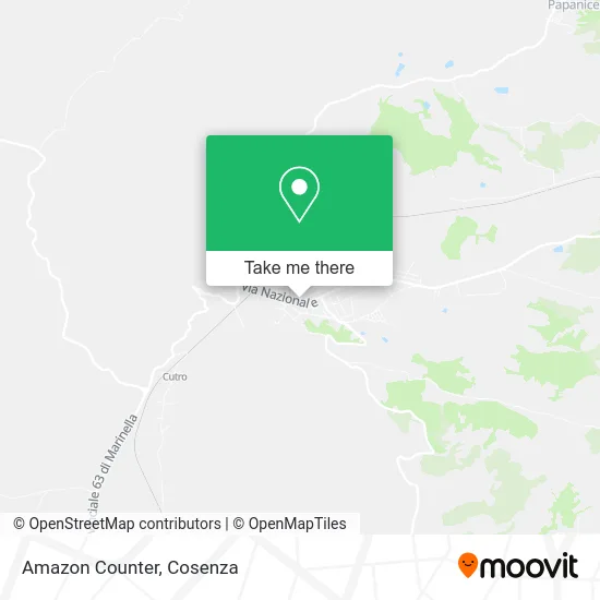 Amazon Counter map