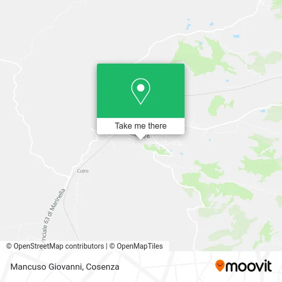 Mancuso Giovanni map