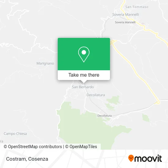 Costram map