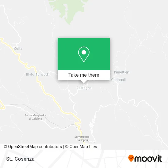 St. map