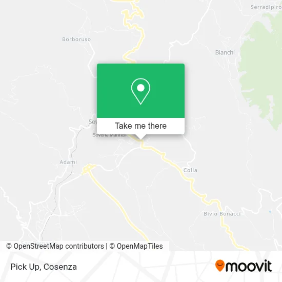 Pick Up map